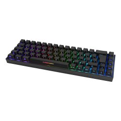 DK440B Gaming Tastatur Trådløs 65% Svart
