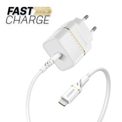 Lader USB-C to Lightning 20W Wall Charger + Cable