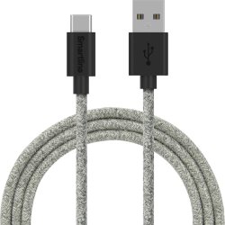 USB-C Kabel 2m Fuzzy LjusGrå