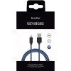 USB-C Kabler 2m Fuzzy Blue Wave