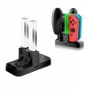 Fargerik LED-ladeholder for Nintendo Switch Joy-Con