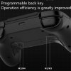 Håndkontroll til PS4 med lydutgangssvart