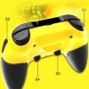Trådløs håndkontroll Bluetooth Yellow