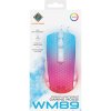 WM89 Wireless Gaming Mus Semitransperent RGB White