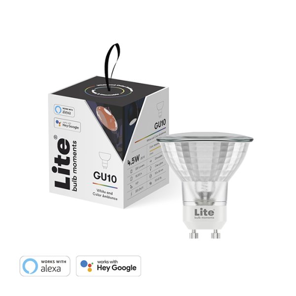 White & Color Ambience (RGB) GU10 LED-Lampe