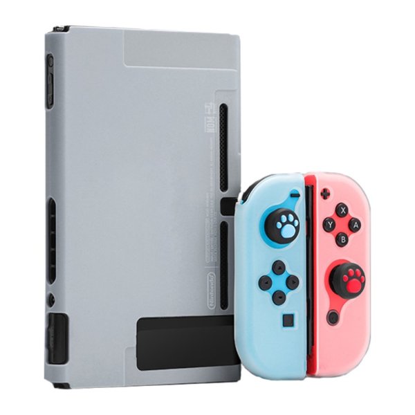 Silikonseve til Nintendo Switch og Joy-con gjennomsiktig